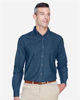 Men's Tall Denim Shirt view 3