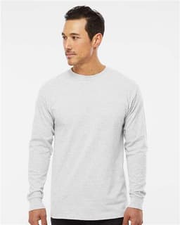 Unisex Gold Soft Touch Long Sleeve T-Shirt view 4