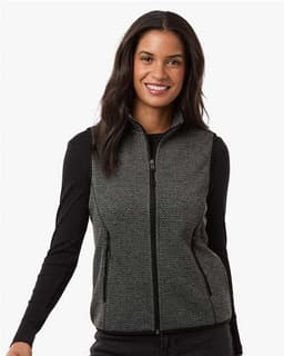 Women's Jasper Jacquard Fleece Vest view 4
