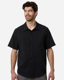 Men's UltraUVP Shoreline Short Sleeve Staff Shirt view 4