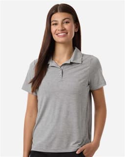 Women's Relay Heathered Stripe Polo view 4