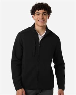 Men's Aspen Herringbone Fleece Full-Zip view 4