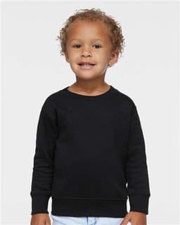Toddler Fleece Crewneck Sweatshirt view 4