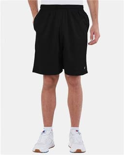 Unisex 9" Mesh Shorts with Pockets view 4