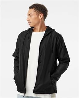 Men's Lightweight Windbreaker Full-Zip Jacket view 4