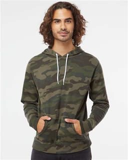 Unisex Lightweight Hooded Sweatshirt view 4