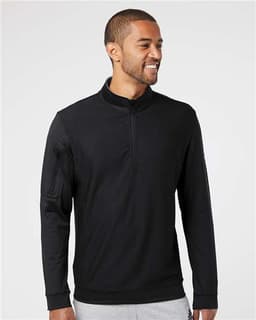 Men's Textured Quarter-Zip Pullover view 4