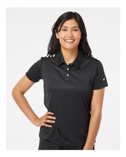 Women's 3-Stripes Shoulder Polo view 4