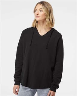 Women’s Lightweight California Wave Wash Hooded Sweatshirt view 4