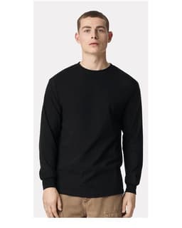 Unisex Heavyweight Cotton Long Sleeve Tee view 4