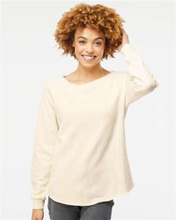 Women's California Wave Wash Crewneck Sweatshirt view 4