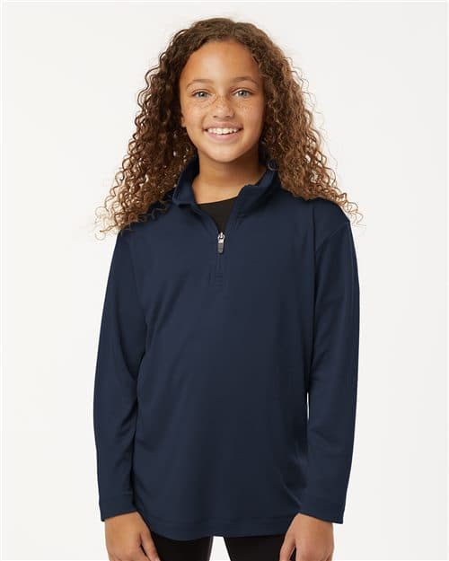 Youth Pro-Lock Performance Quarter-Zip Pullover