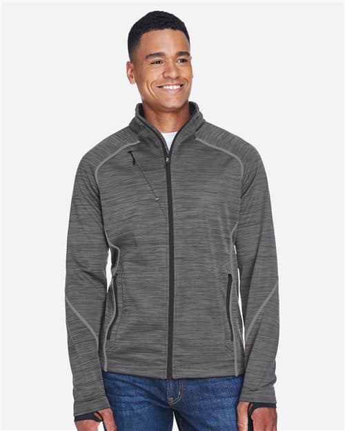Men's Flux Mélange Bonded Fleece Jacket