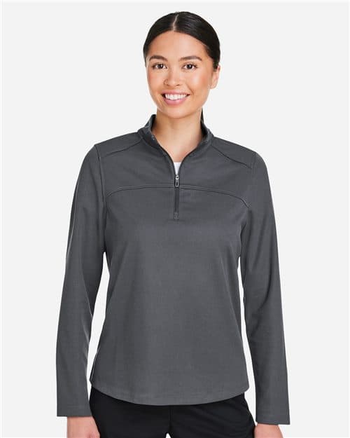 Women's Express Tech Performance Pique Quarter-Zip Pullover
