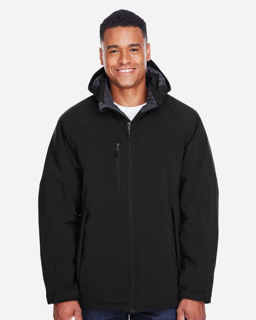 Men's Glacier Insulated Three-Layer Softshell with Detachable Hood