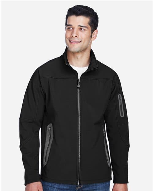 Men's Three Layer Fleece Bonded Shell Technical Jacket