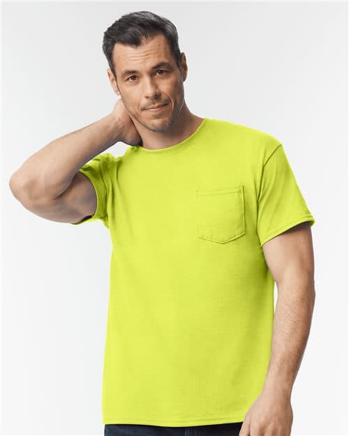 Unisex DryBlend® Pocket T-Shirt