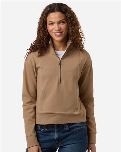 Women's Mantra Half-Zip Ottoman Pullover