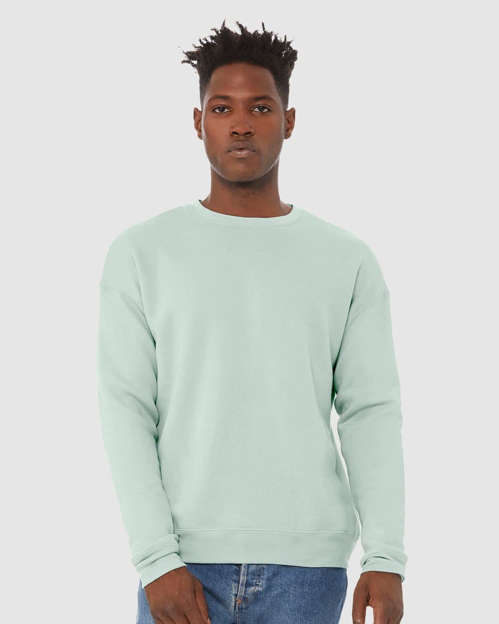 Unisex Sponge Fleece Drop Shoulder Crewneck Sweatshirt