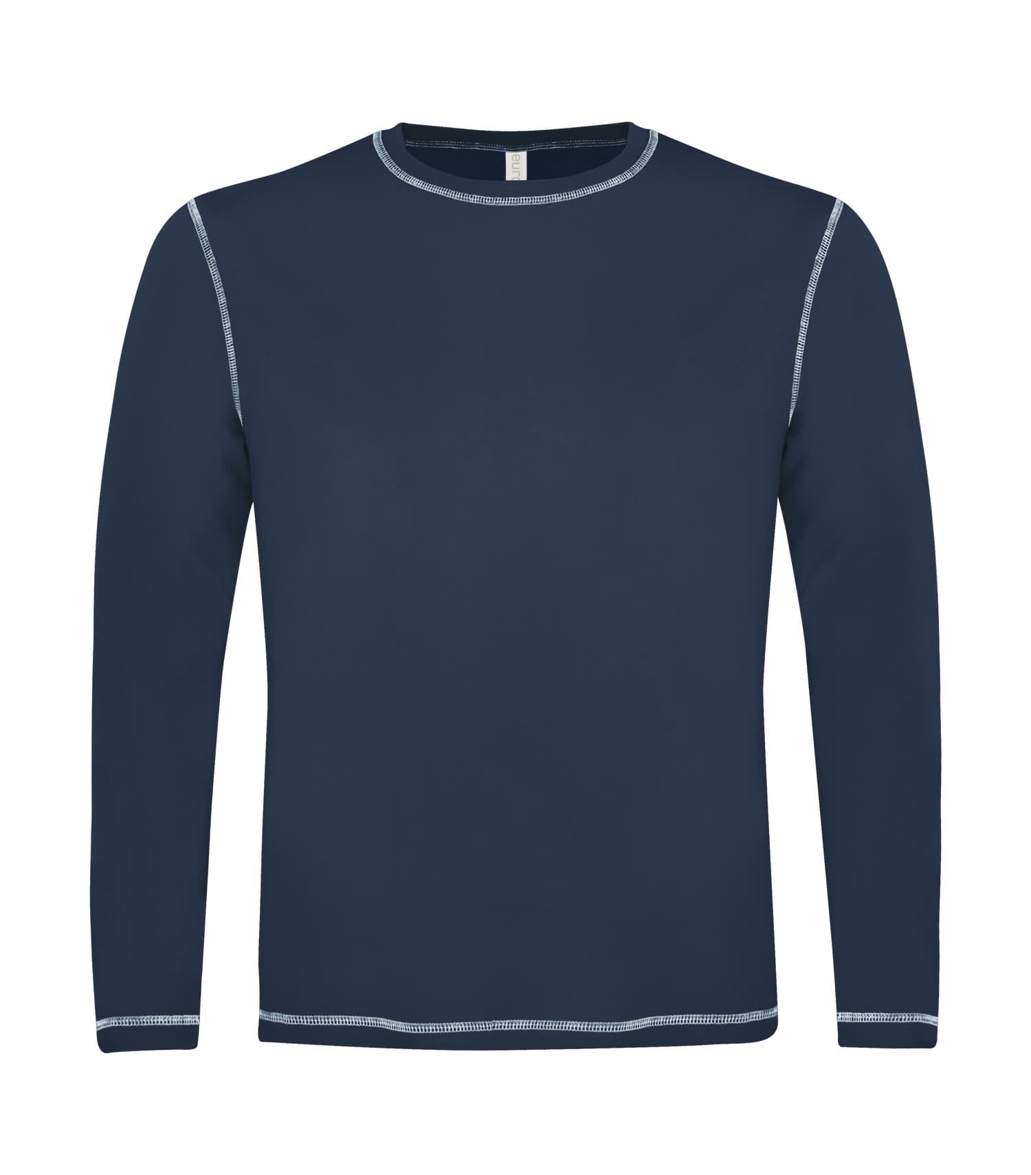 DISCONTINUED ATC™ EUROSPUN® RING SPUN CONTRAST STITCH LONG SLEEVE TEE