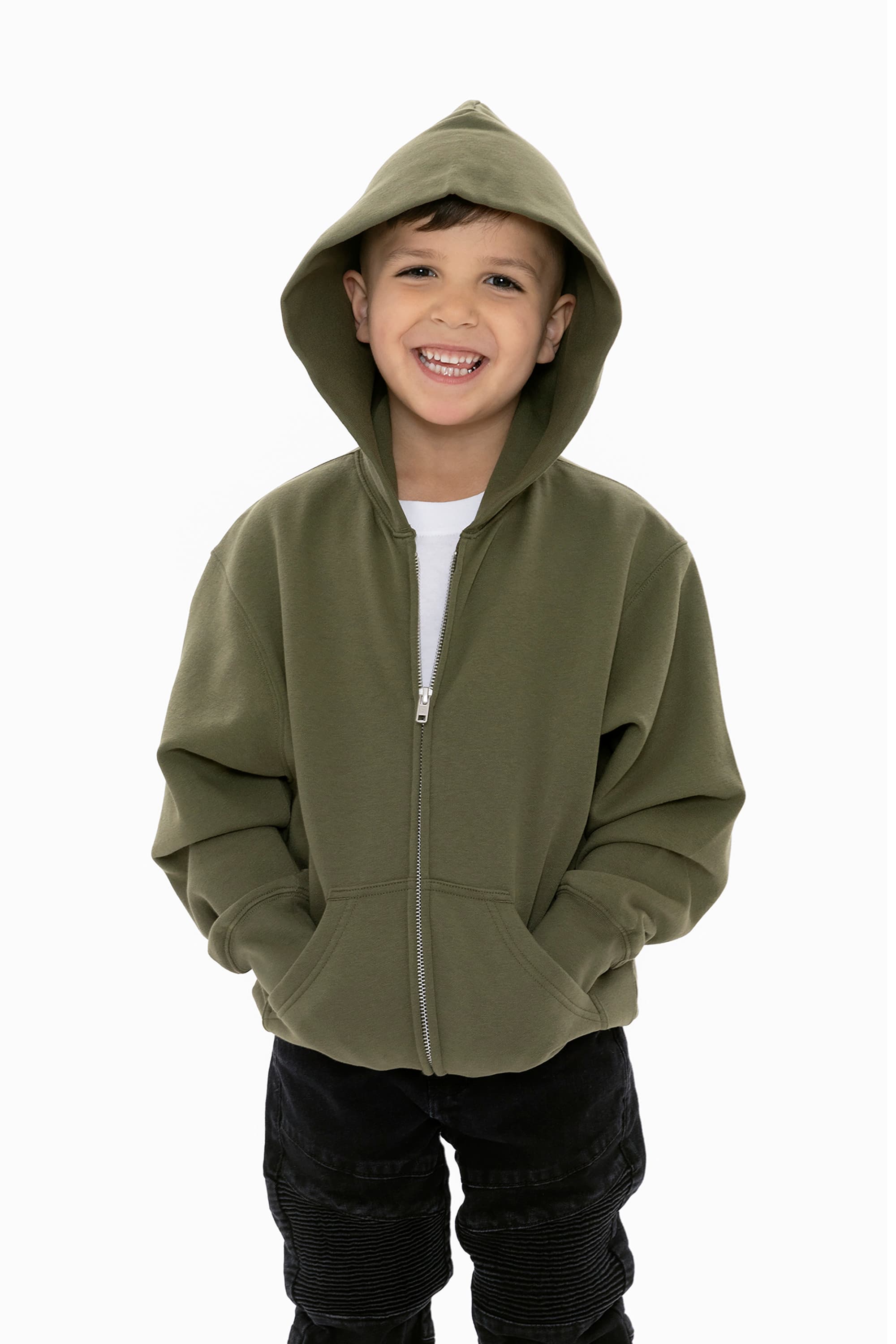 Everyday Fleece F/Z Yth Hooded