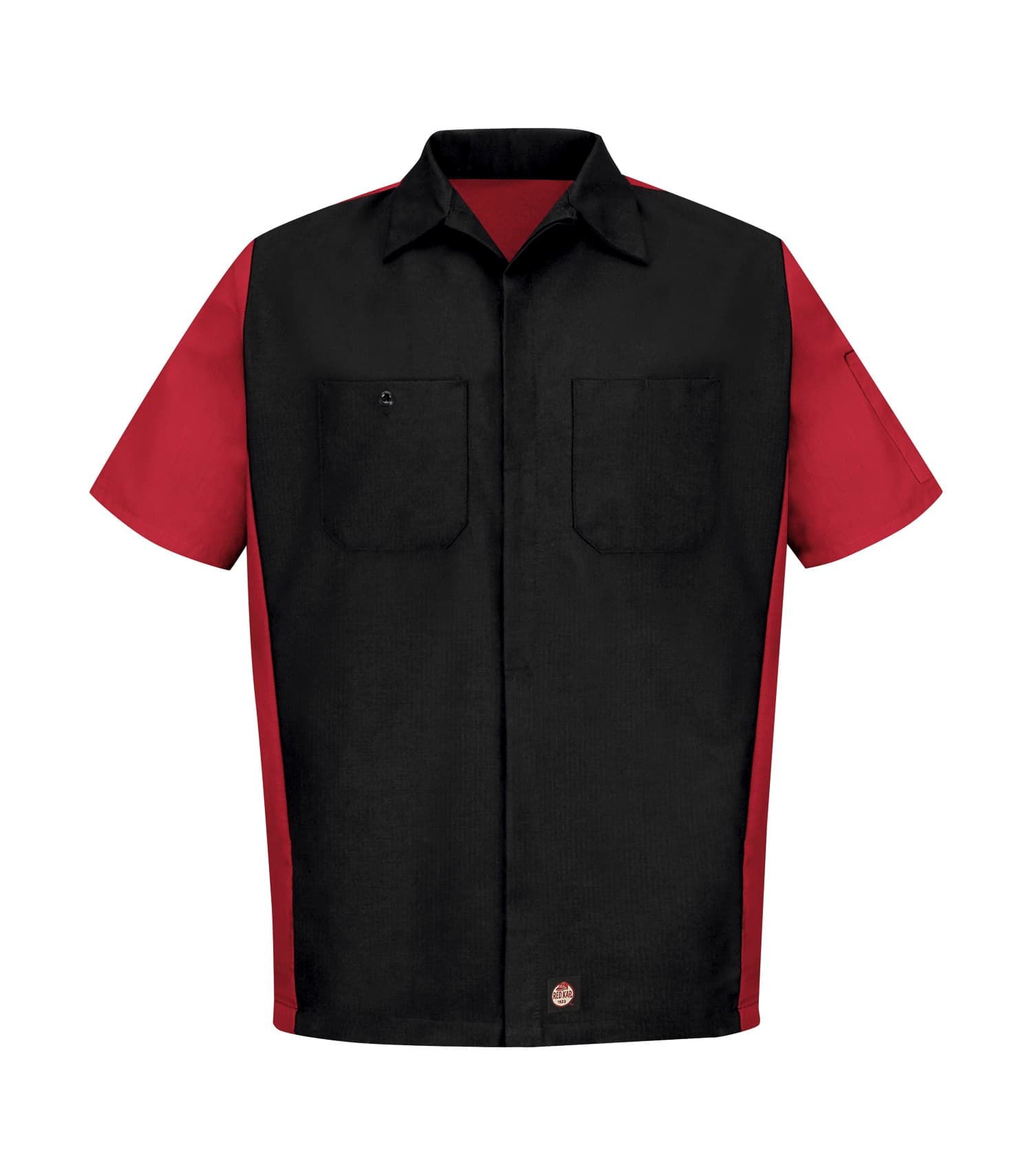 RED KAP® SHORT SLEEVE WOVEN CREW SHIRT