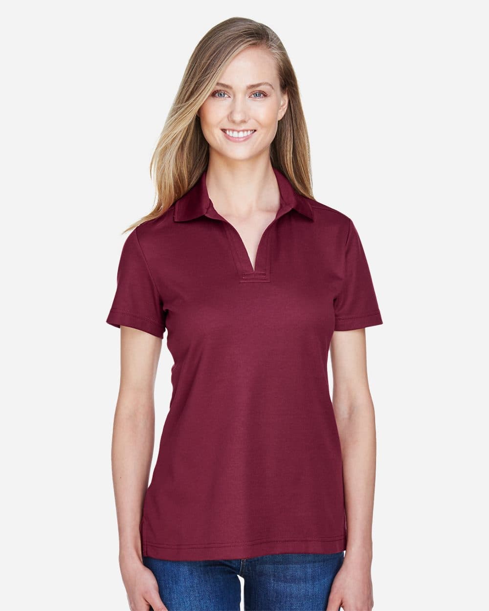Women's CrownLux Performance® Plaited Polo