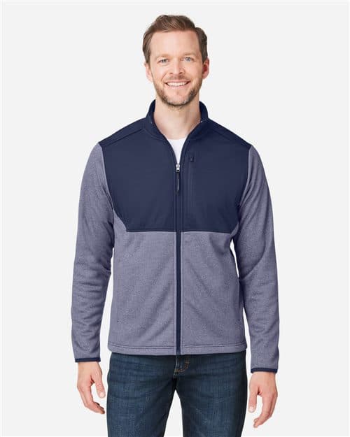 Men's Venture Heathered Stripe Hybrid Jacket