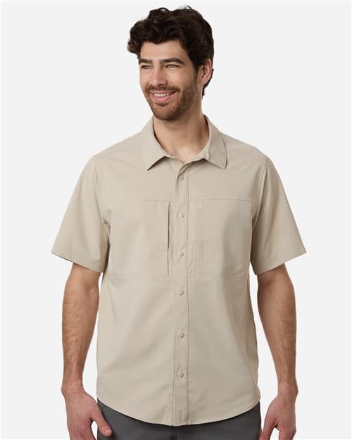 Men's UltraUVP Shoreline Short Sleeve Staff Shirt